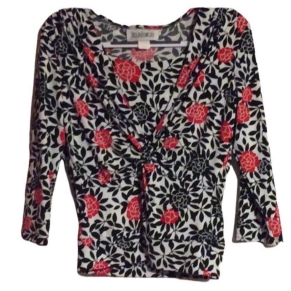 JUST IN THYME LTD Floral Print Blouse SIZE 12
